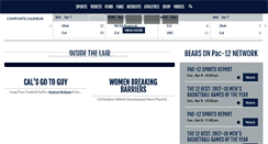 Desktop Screenshot of calbears.com